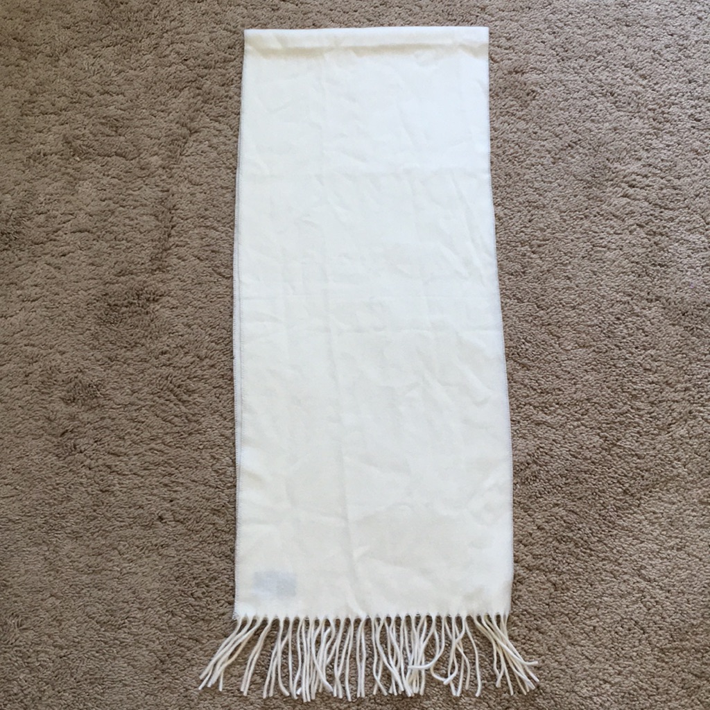 Cream Scarf